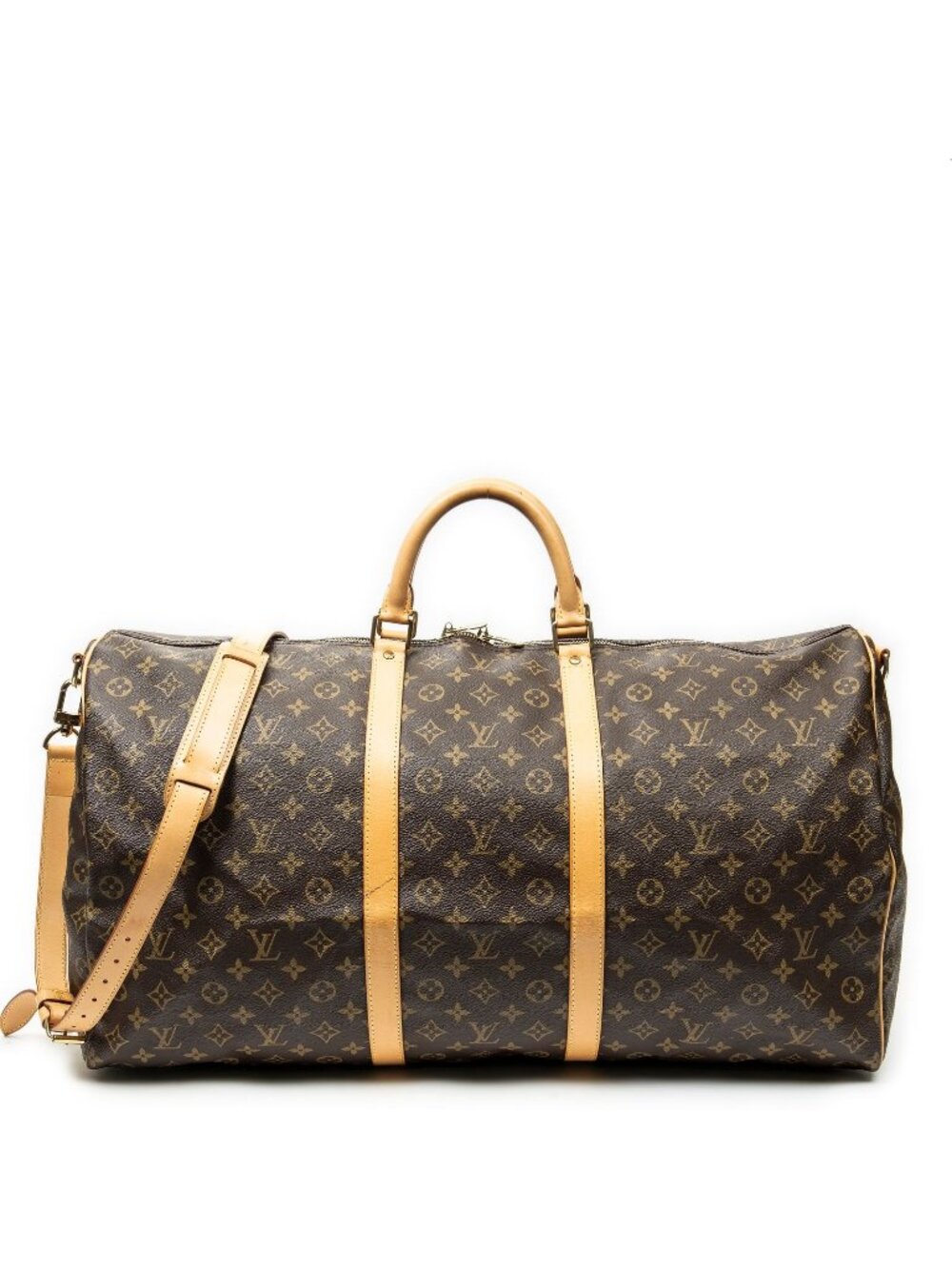 Louis Vuitton Keepall Bandouliere Brown Monogram Canvas
